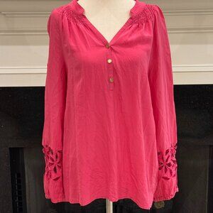 Lilly Pulitzer 100% Silk Tunic Top – Size Small